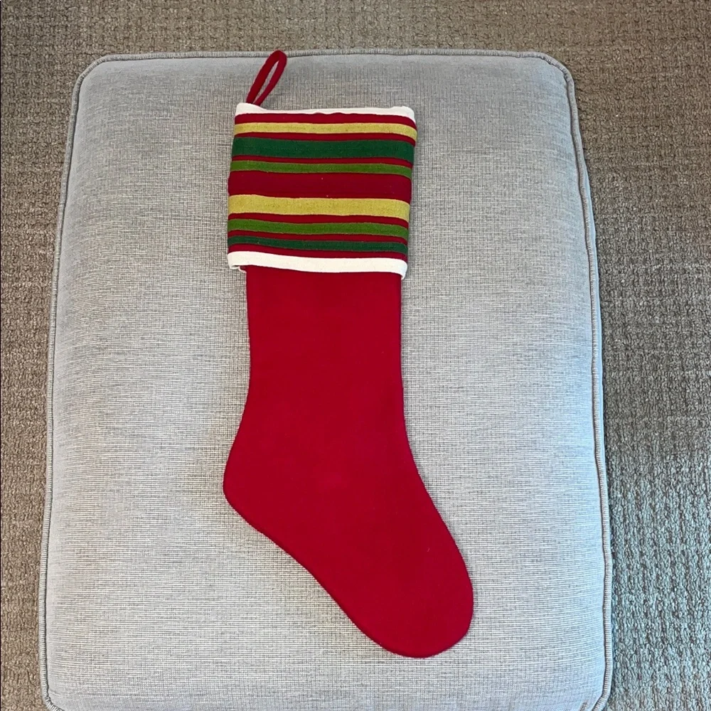 Crate&Barrel Cheers Stocking